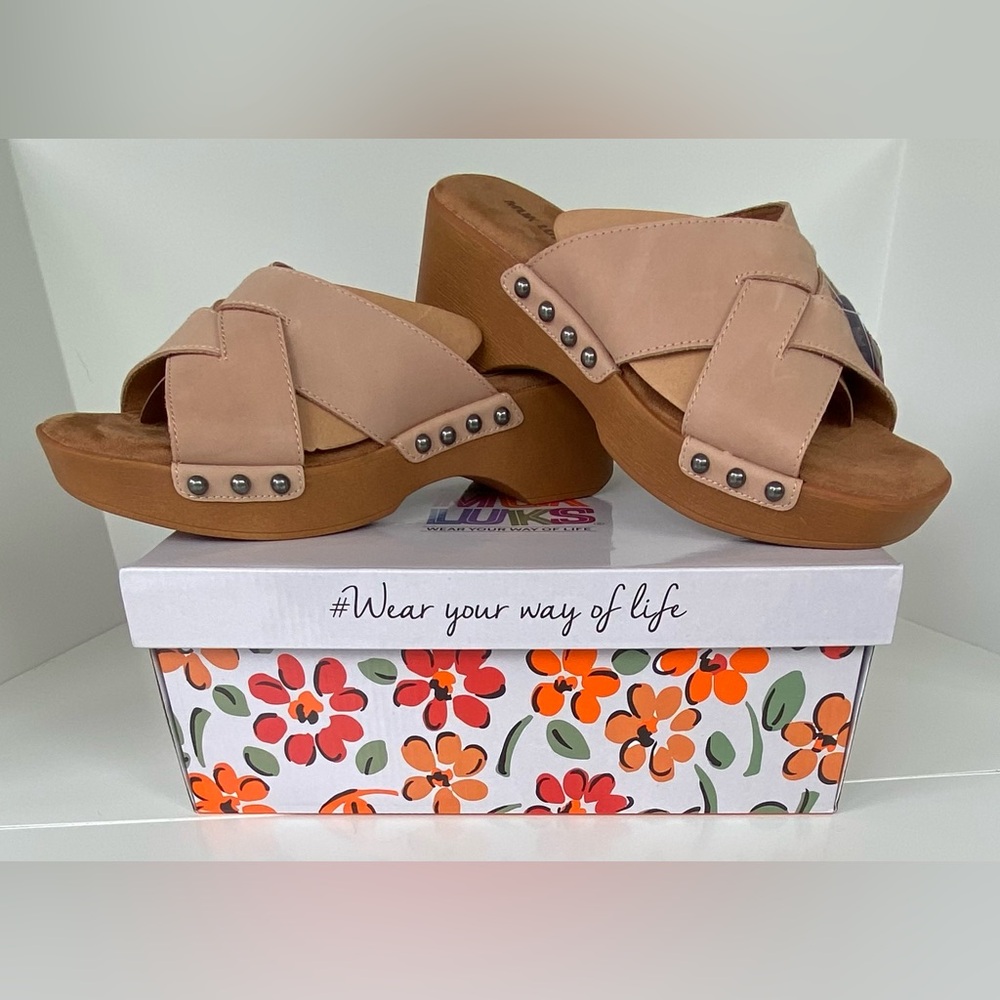 Muk Luks, Open-Toe Slip-On Sandals, Cadence Sandals, Size: 8 - Picture 13 of 13